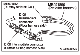 Mitsubishi Outlander. Supplemental Restraint System (SRS)