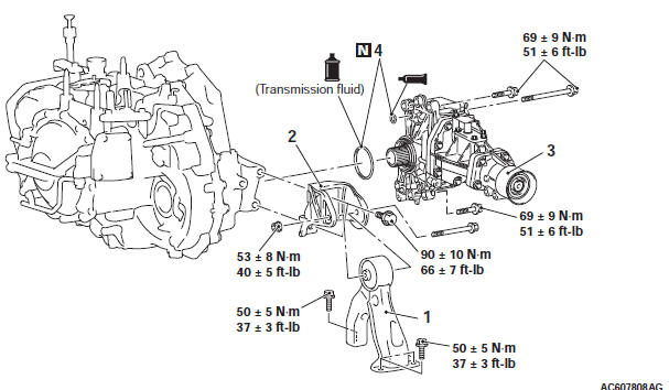 Mitsubishi Outlander. Automatic Transaxle