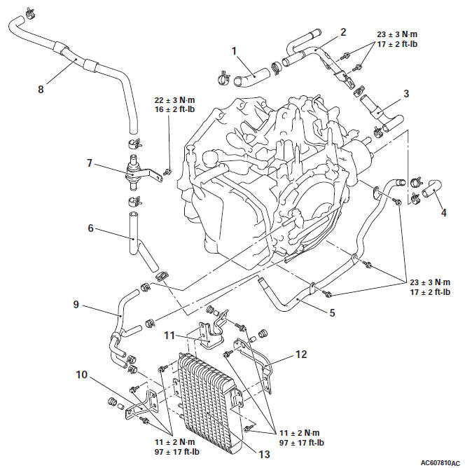 Mitsubishi Outlander. Automatic Transaxle